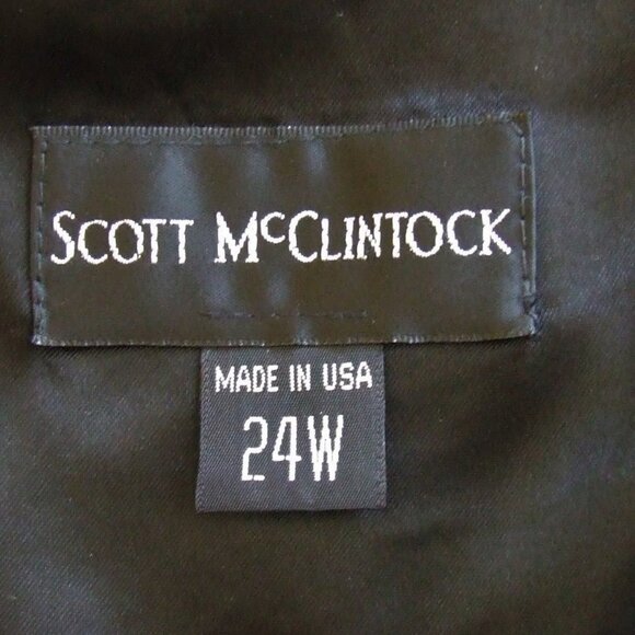 Scott McLintock blouse metallic plus size sleeveless top gold vintage sparkles - Picture 10 of 13